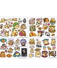Fuzzballs Tech Sticker Pack
