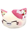 Nemuneko Cat Sweet Big Plush Figure Berry Pink 35 cm