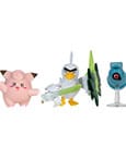Pokémon-Kampffiguren-Set 3er-Pack Clefairy, Beldum, Sirfetch'd 5 cm