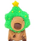 Capybara Plush Figure Capybara with Christmas Tree 32 cm