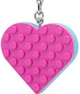 LEGO Icons Light-Up Keychain Heart 8 cm