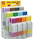LEGO Acryl Verkaufsdisplay / Thekendisplay for Gel Pens
