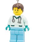 LEGO Minifigures Light-Up Keychain Doctor 8 cm