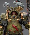 Warhammer 40k Action Figure 1/18 Death Guard Deathshroud Terminator 1 with Manreaper and Plaguespurter Gauntlet 14 cm