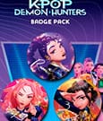 KPop Demon Hunters Pin-Back Buttons 3-Pack
