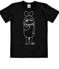 Die Sendung mit der Maus (The Show with the Mouse) Easy Fit T-Shirt Outline  Size S