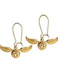 Harry Potter Ohrringe Goldener Schnatz