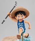 One Piece G.E.M. Series PVC Statue Monkey D. Luffy Run! Run! Run! 15th anniversary Ver. 12 cm