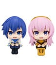 Vocaloid Look Up PVC Statues Megurine Luka & Kaito (with gift) 11 cm