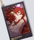 Honkai: Star Rail Countdown Departure Series Acrylic Keychain Himeko Glitter 9 cm
