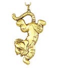 Winnie-the-Pooh Pewter-Keychain Tigger