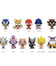 Sonic - The Hedgehog 3D PVC Bag Clips  Series 2 Display (24)