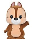 Chip 'n' Dale Coin Bank Chip figure