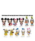 Mickey & Friends 3D PVC Bag Clips Mickey & Friends with Food Series 43 Display (24)