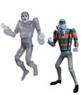 Teenage Mutant Ninja Turtles: Saturday Morning Adventures Action Figure 2-Pack Creepy Eddie & Shibano-Sama 17 cm