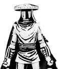 Teenage Mutant Ninja Turtles Action Figure Elite Foot Ninja Guard Black & White 18 cm