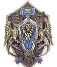 World of Warcraft Plakette Alliance 30 cm
