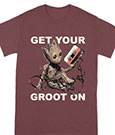 Marvel T-Shirt Guardians Of The Galaxy Vol. 2 Holen Sie sich Ihren Groot in Größe M