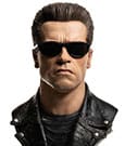 Terminator Replik 1/1 T-800 Model 101 Art Mask Painted Standard Version 46 cm