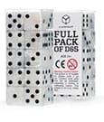 Q Workshop Dice Set Full Pack D6 Pearl (20)