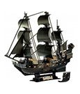 Fluch der Karibik: Dead Men Tell No Tales 3D-Puzzle Black Pearl LED Edition