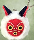 Princess Mononoke Funwari Mini Plush Coin Purse San´s Mask