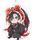 Großmeister der dämonischen Kultivierung Acryl-Schlüsselanhänger Wei Wuxian Chibi-Stil 7 cm