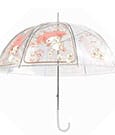 Sanrio Umbrella My Melody Floral Garden Transparent