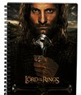 Lord of the Rings Notebook with 3D-Effect Aragorn