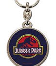 Jurassic Park Metall-Schlüsselanhänger mit Filmlogo, 7 cm