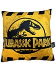 Jurassic Park Kissen Vorsicht Logo 45 cm
