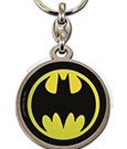 DC Comics Metall-Schlüsselanhänger Batman-Logo 7 cm