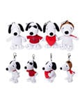 Peanuts Keychains Set Snoopy 10 cm (12)