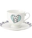 Sanrio Bone China Mug & Plate Set Kuromi