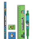 5-teiliges Minecraft-Briefpapierset