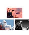 Marvel Set of 3 Art Prints Spider-Man 30 x 46 cm - unframed