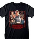Stranger Things T-Shirt Characters in Glowing Box Size XL