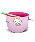 Sanrio Ramen Bowl with Chopsticks Hello Kitty Japan