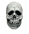 Don Post Vinyl Mask White Skull