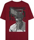 Chainsaw Man T-Shirt Smile Bordeaux  Size S