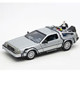 Zurück in die Zukunft II Druckgussmodell 1/24 ´81 DeLorean LK Coupe Schwungrad