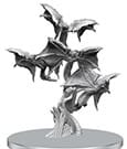 Stranger Things Unpainted Miniature Demobat Swarm