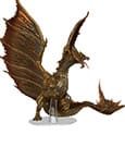 D&D Icons of the Realms Statue Adult Brass Dragon 30 cm