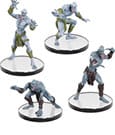 D&D Icons of the Realms pre-painted Miniatures Undead Armies - Ghouls & Ghasts Set