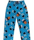 Sesame Street Jersey Pants Cookie Monster Size L