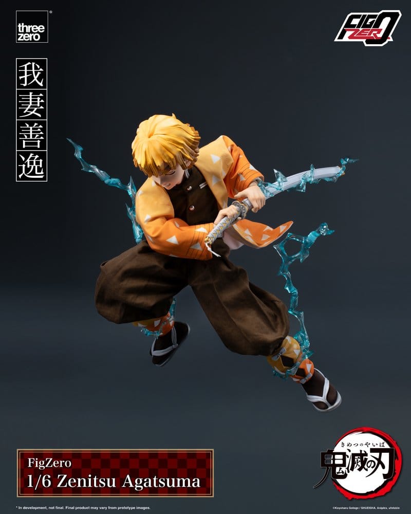 Demon Slayer: Kimetsu no Yaiba FigZero Action Figure 1/6 Zenitsu Agatsuma 28 cm