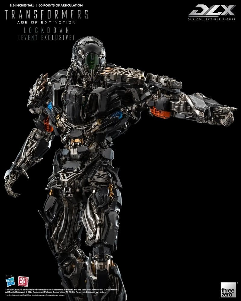 Transformers: Age of Extinction DLX Action Figure 1/6 Lockdown 24 cm heo Exclusive