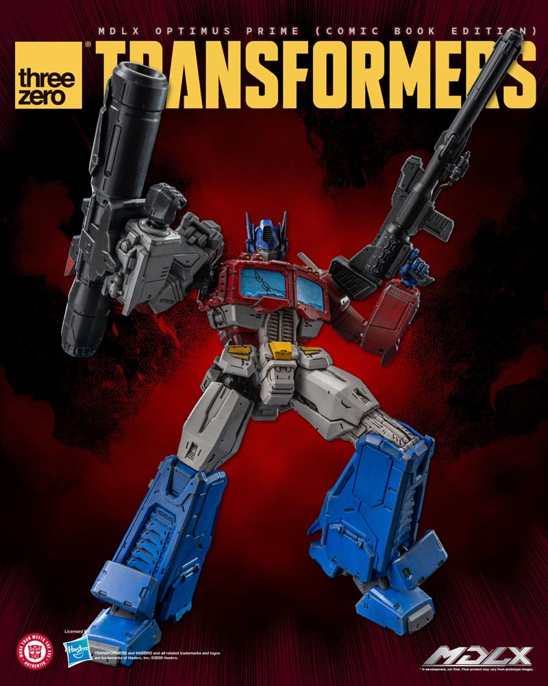 Transformers MDLX Action Figure Optimus Prime (Comic Book Edition) 18 cm