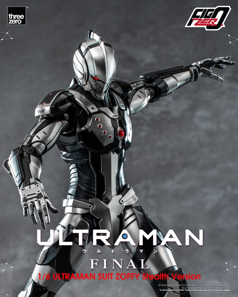 Ultraman Final FigZero Action Figure 1/6 Ultraman Suit Zoffy Stealth Version 30 cm