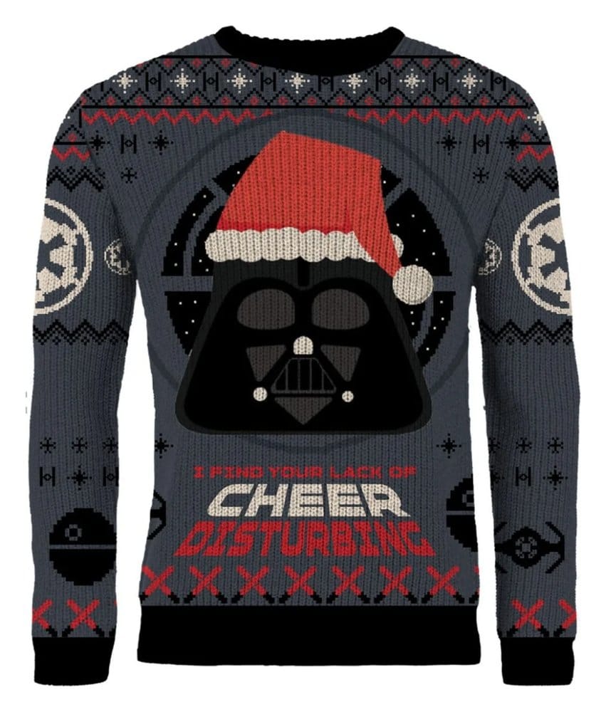 Star Wars Christmas Sweater Darth Vader Size S